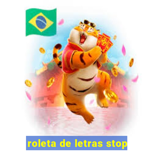 roleta de letras stop